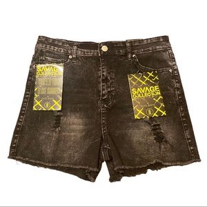 SAVAGE COLLECTION SUPER HIGH RISE SHORTS